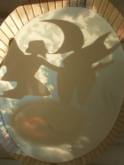 Drei Musen im Mond - Figurenspiel Steffi Lampe